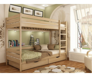 Кровать Нота 2-х яр. из березы