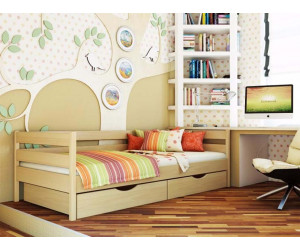 Кровать Нота детская из березы