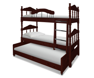 Кровать Точеная 3-х ярусная