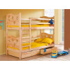 Детские двухъярусные кровати из массива дерева