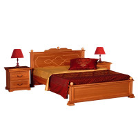 Кровать Афродита-2 из массива березы