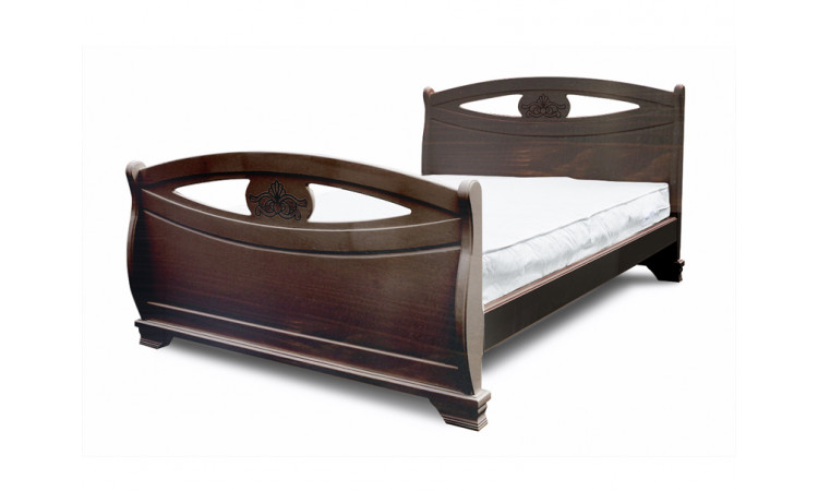 Кровать Делиз из массива березы