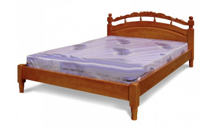 Кровать Джулия с резьбой