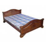 Кровати с изголовьем из массива