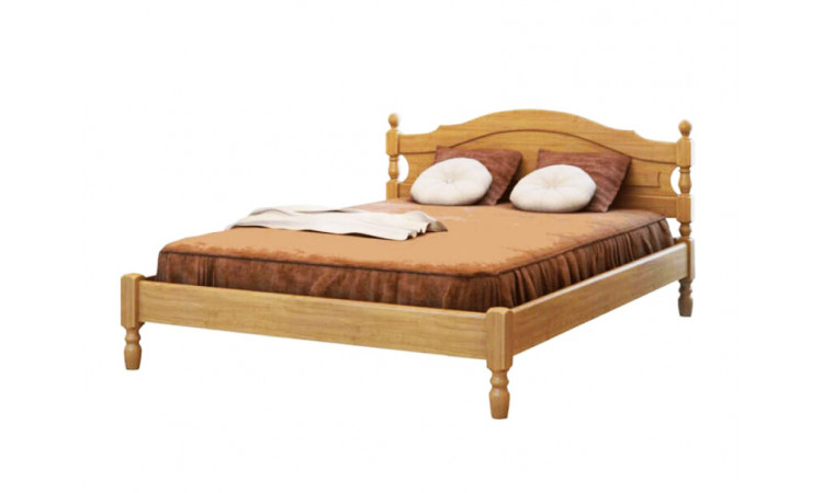 Кровать Жанна-2 из массива березы