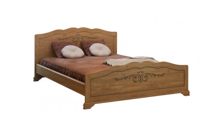 Кровать Муза из массива березы