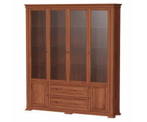 Книжный шкаф Верди 235 из массива